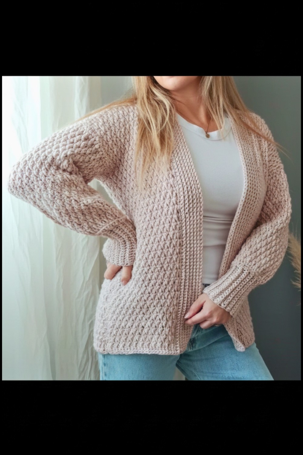 Crochet Cardigan Step-by-step Tutorial 1