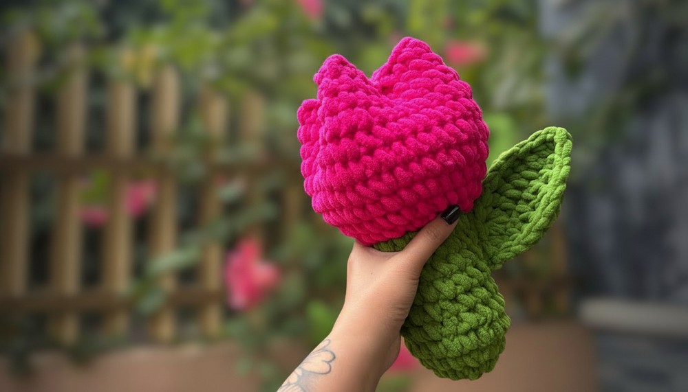 Crochet Chunky Tulip Pattern 1