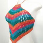 Crochet Colorful Halter Top Pattern 2