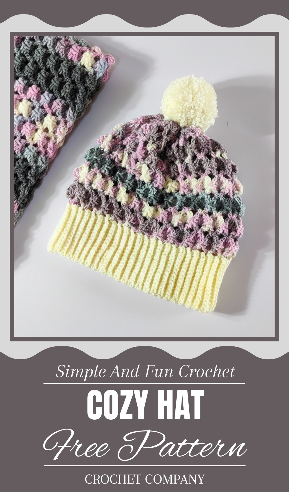 Crochet Cozy Hat Pattern