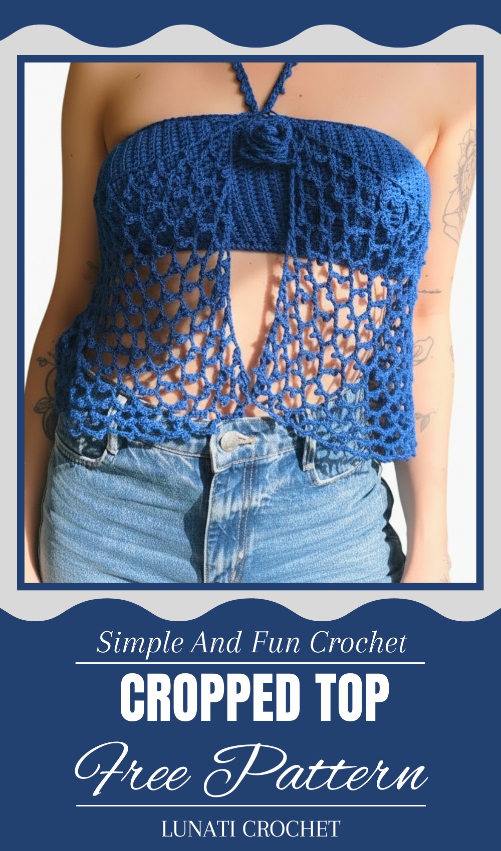 Crochet Cropped Top Tutorial