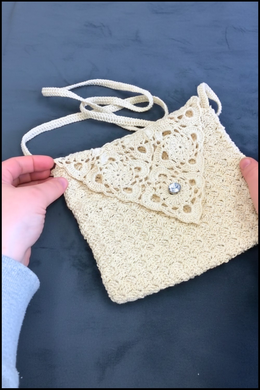 Crochet Cross Bag 3