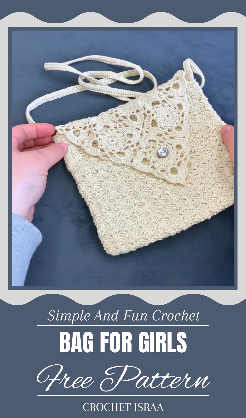 Crochet Cross Bag