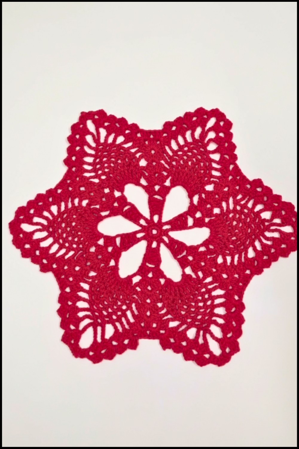 Crochet Doily Step By Step 1