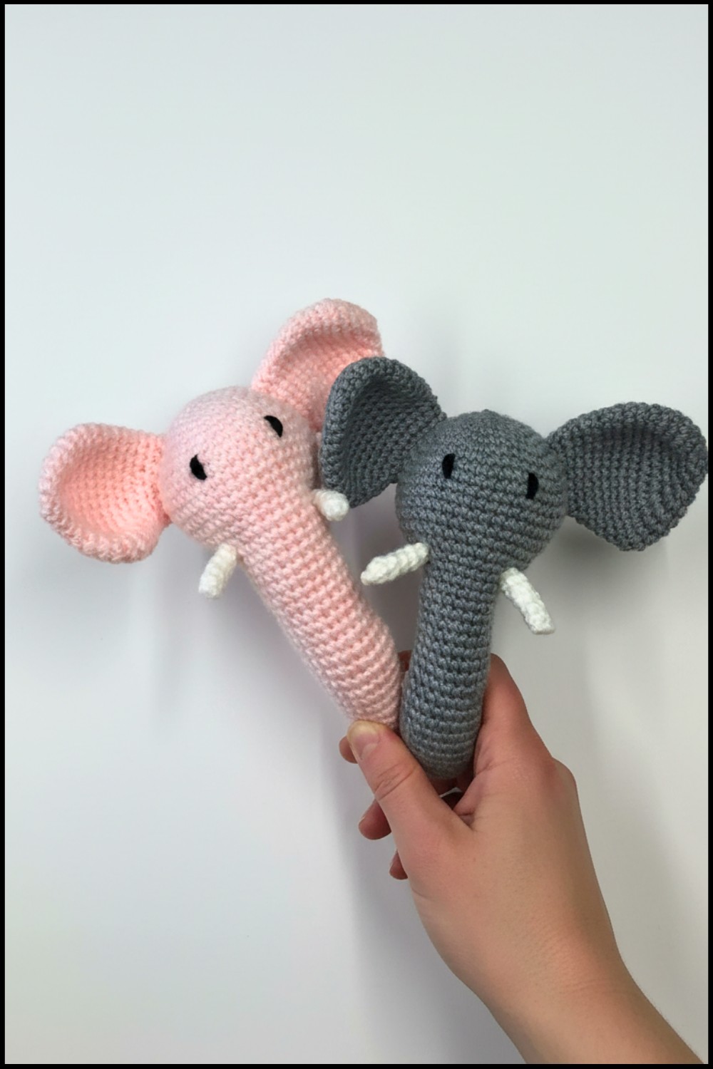 Crochet Elephant Rattle 2