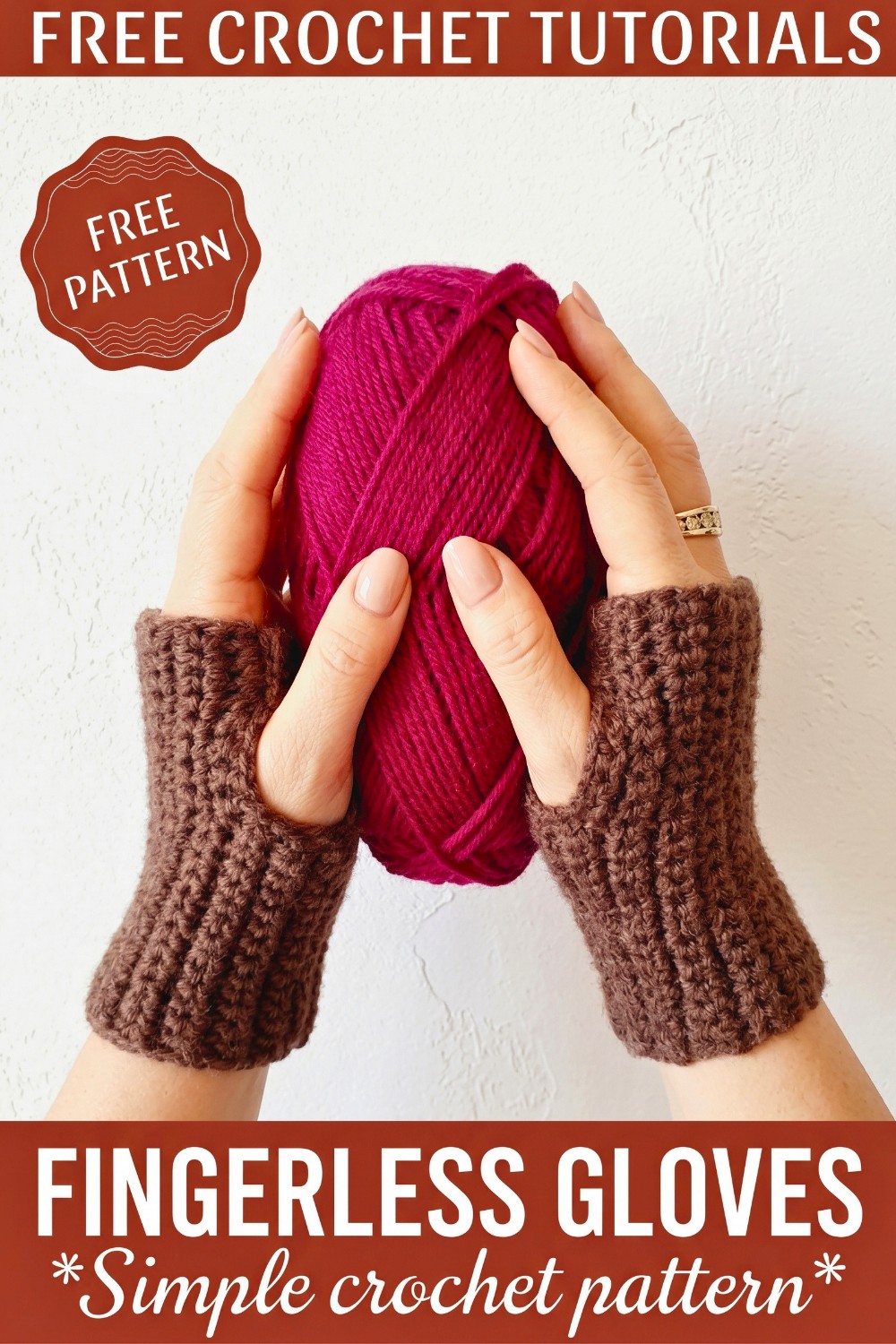 Crochet Fingerless Gloves Pattern