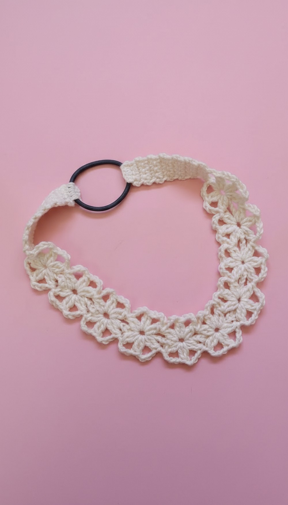 Crochet Flower Headband 2