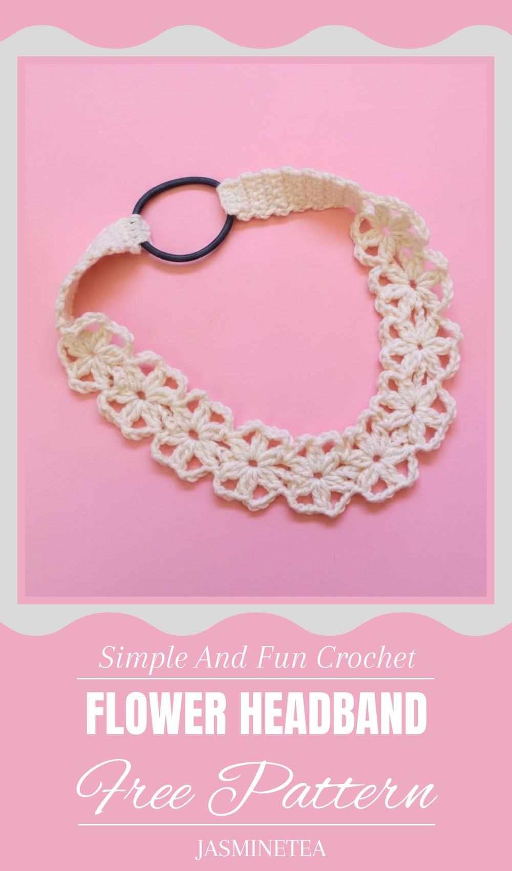 Crochet Flower Headband