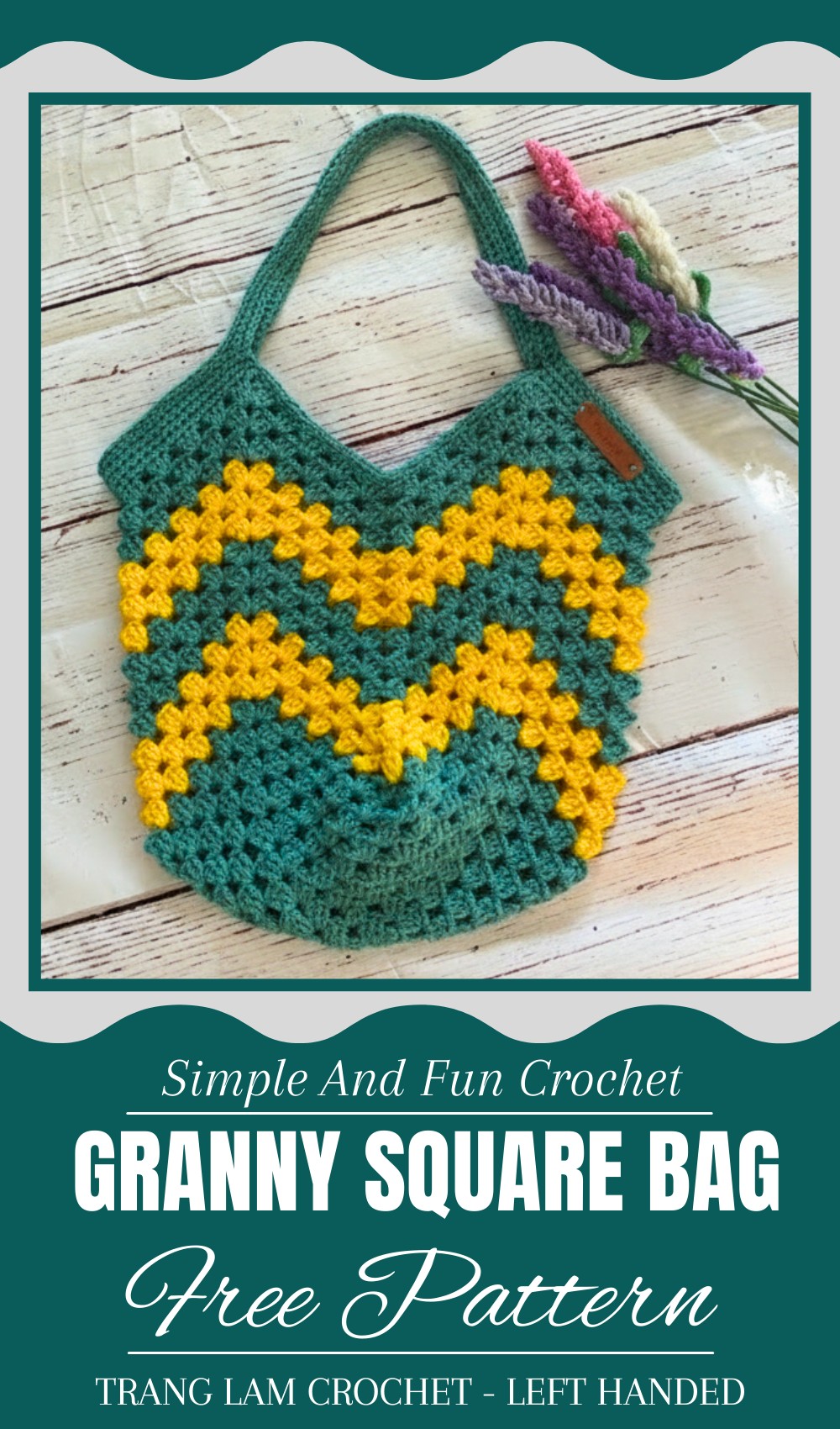 Crochet Granny Square Bag Pattern