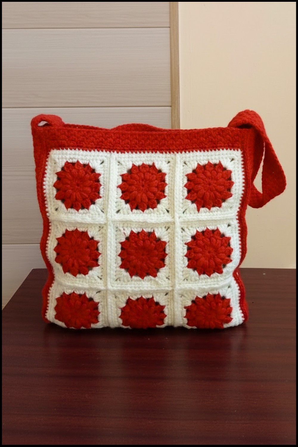 Crochet Granny Square Handbag Pattern 2
