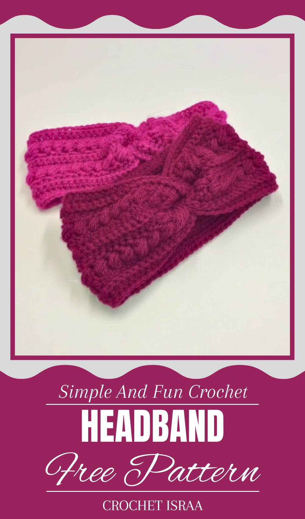 Crochet Headband Tutorial