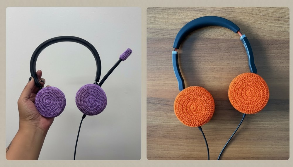 Crochet Headset Cover Step By Step Tutorial 1