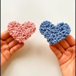 Crochet Heart Hairclip Pattern 2