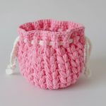 Crochet Heart Pouch Pattern 2