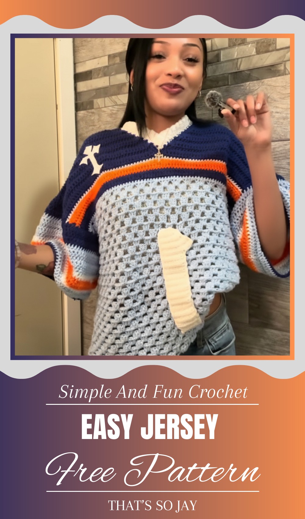 Crochet Jersey Tutorial