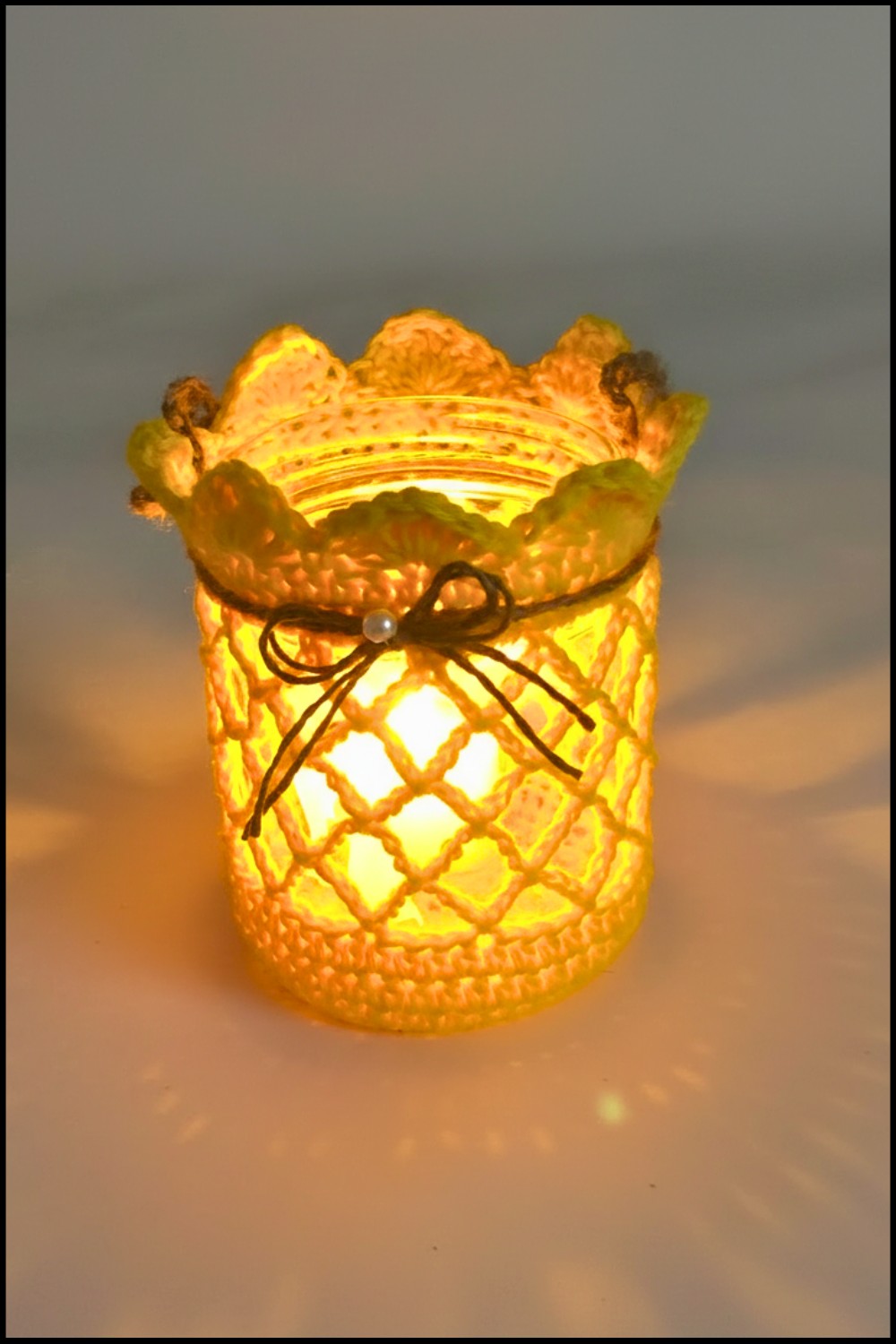 Crochet Lantern Tutorial 1