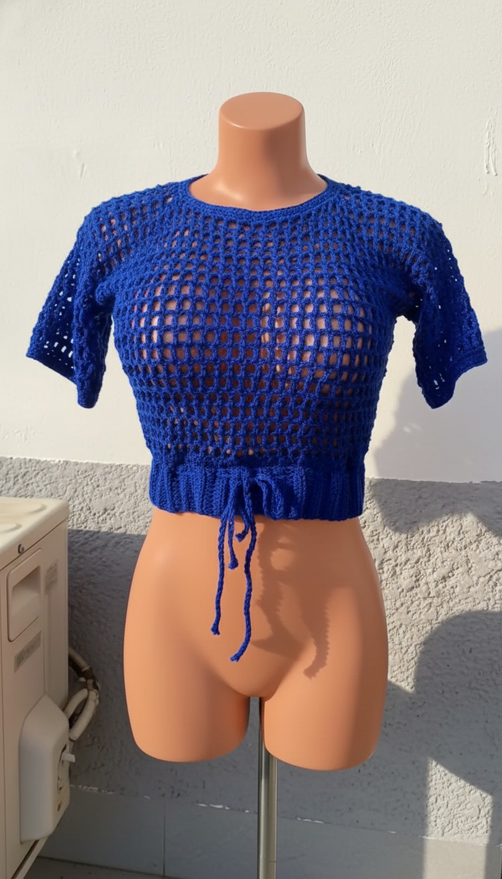 Crochet Mesh Top Tutorial 3