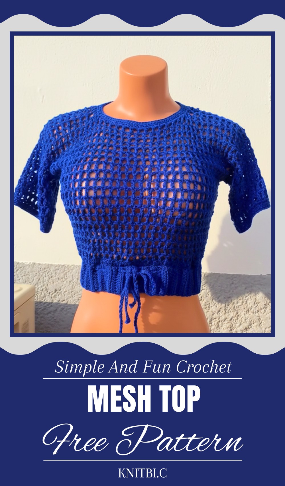 Crochet Mesh Top Tutorial
