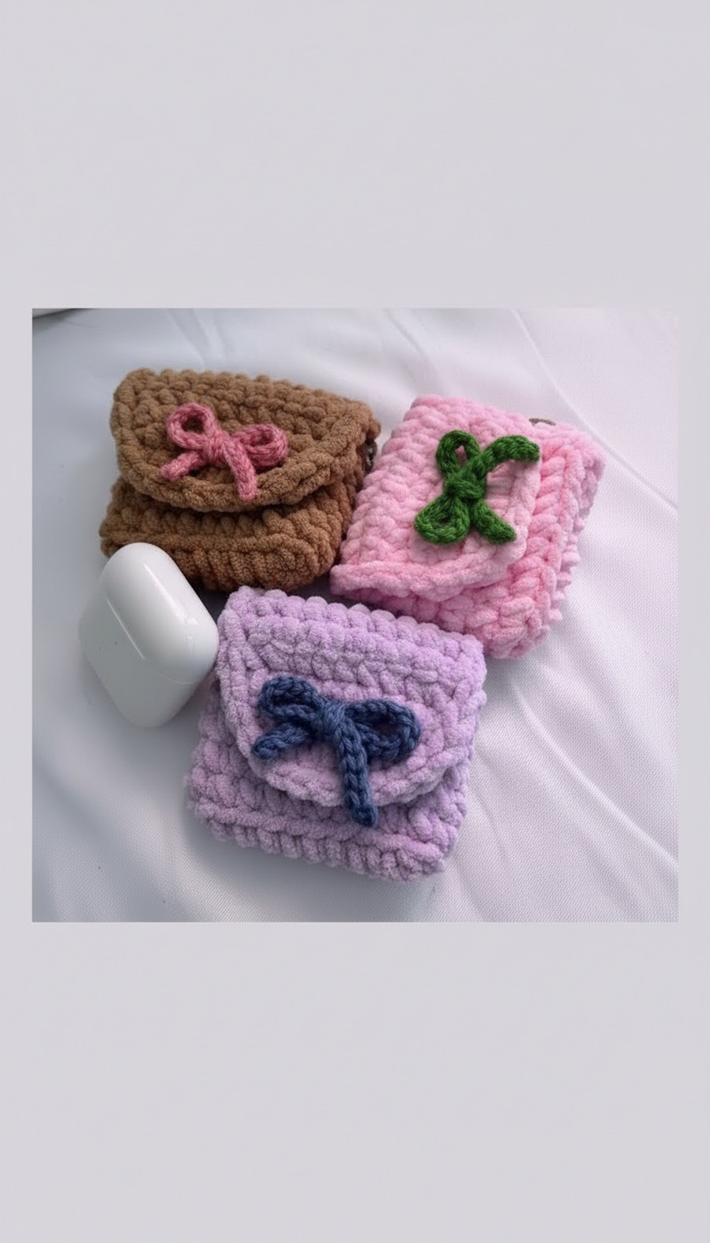 Crochet Mini Bag Keychain Pattern 2