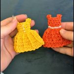 Crochet Minie Dress Keychain 12