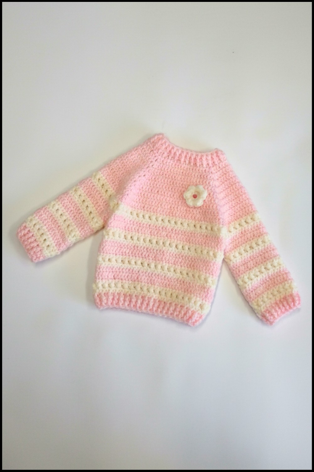 Crochet Pullover Sweater 1