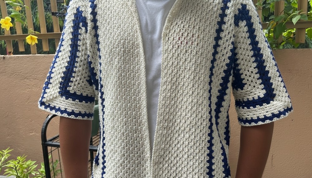 Crochet Relaxagon Shirt Tutorial 1