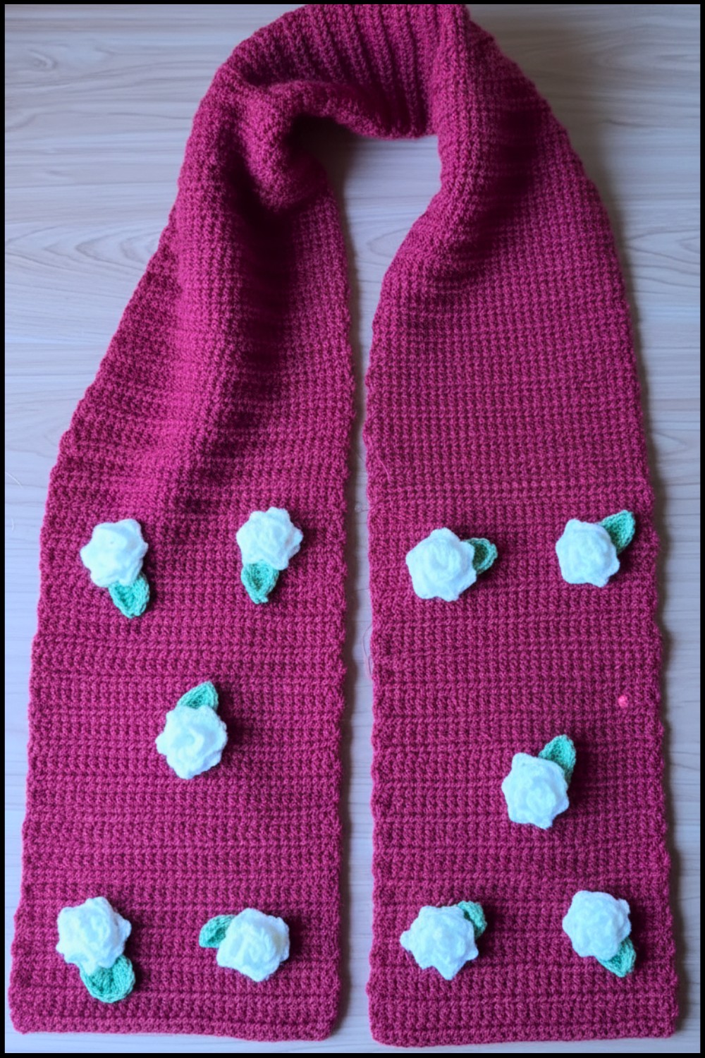 Crochet Scarf Tutorial 1