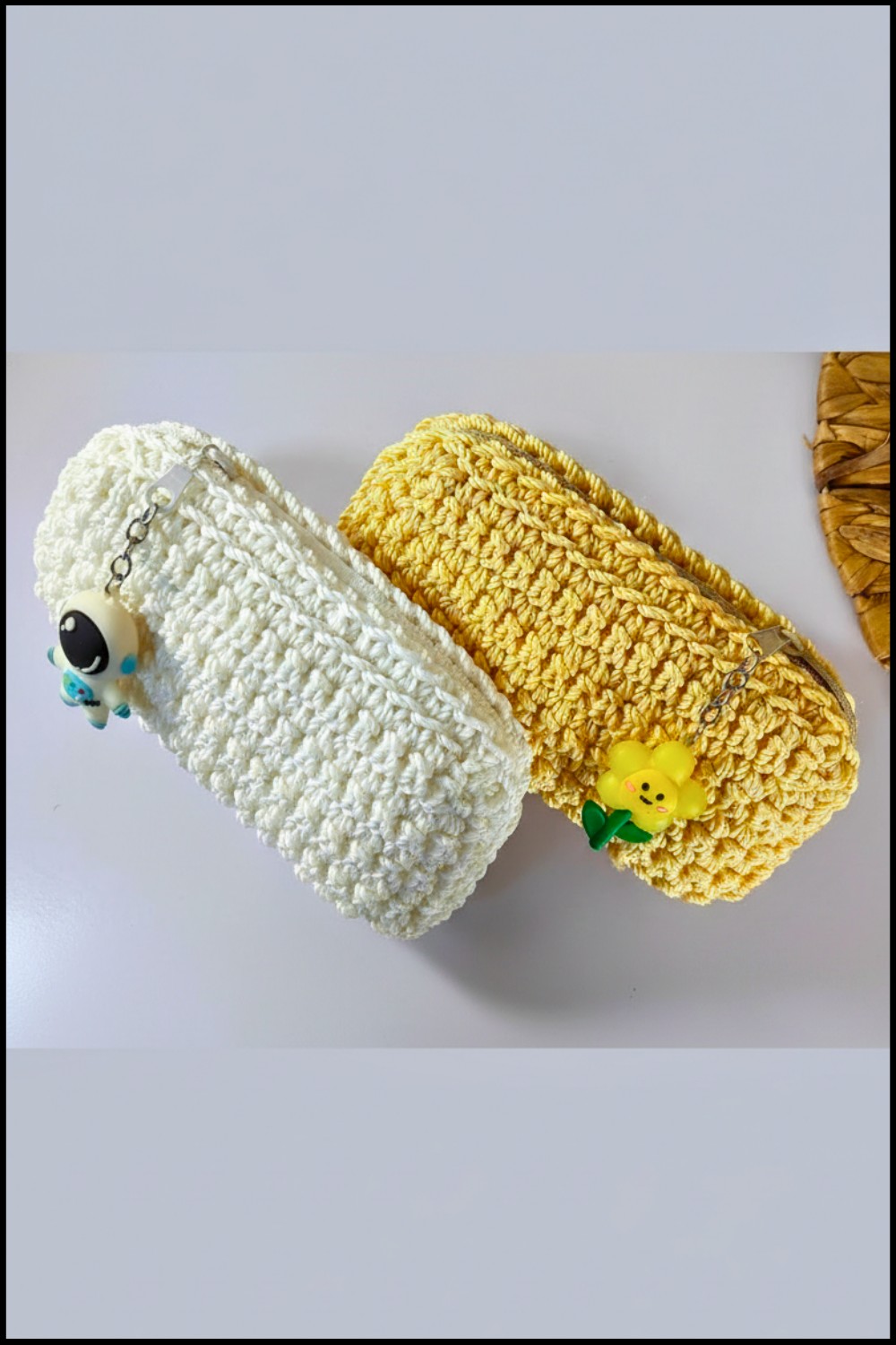 Crochet School Pencil Case Pattern 1