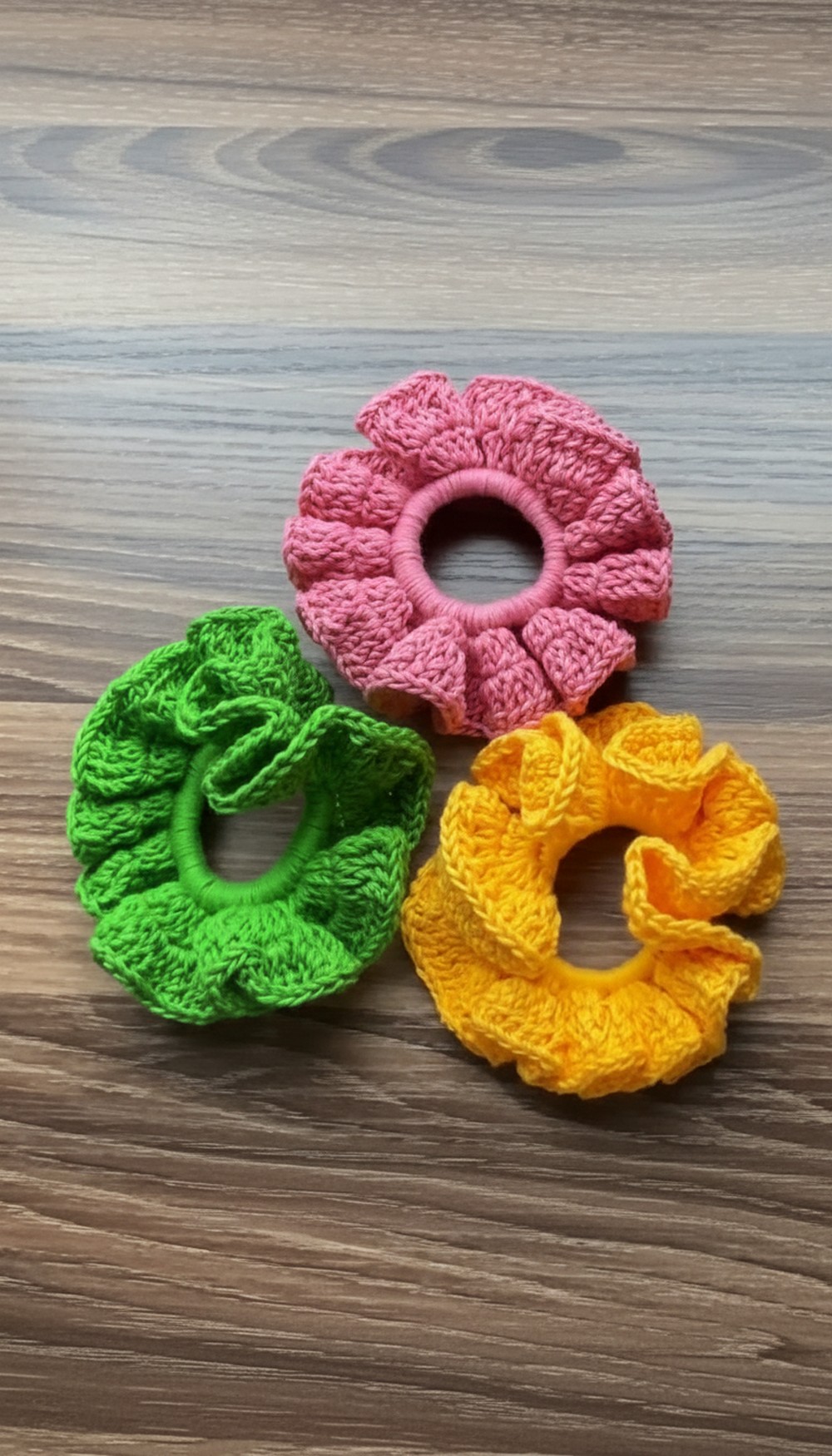 Crochet Scrunchies Pattern 2