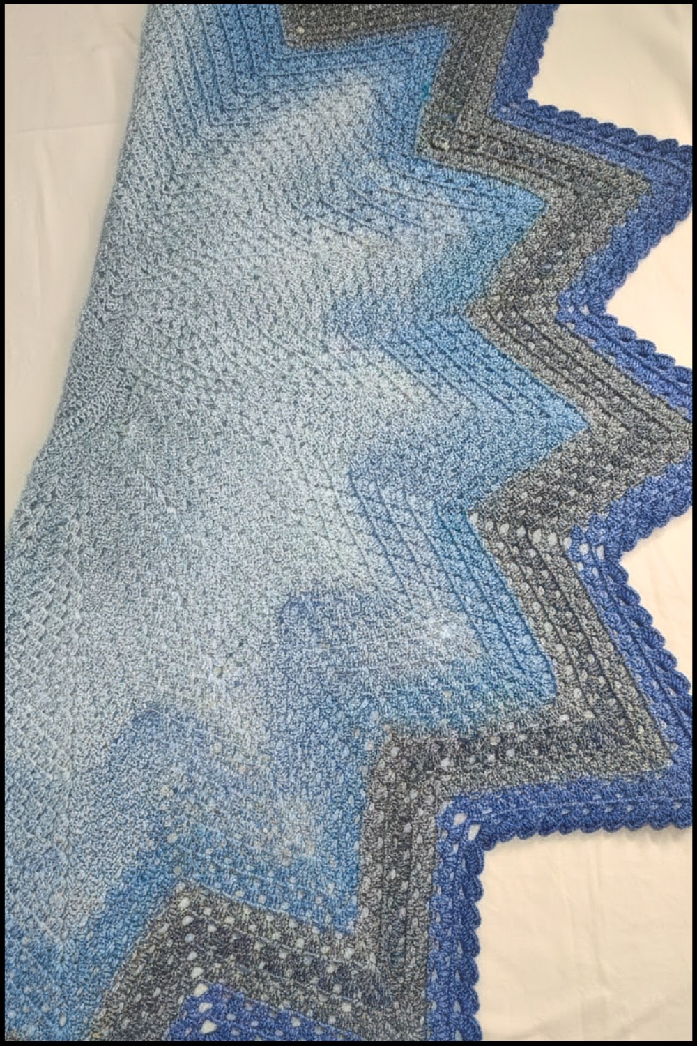 Crochet Shawl Free Pattern 1
