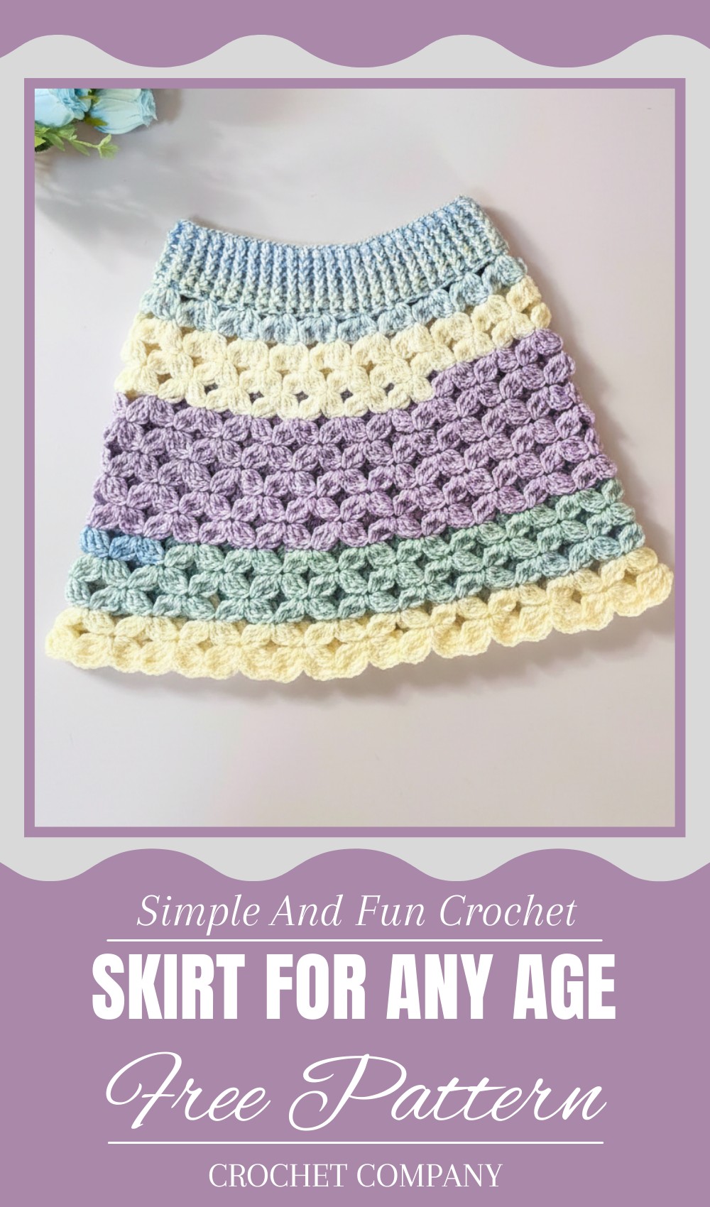 Crochet Skirt For Any Age