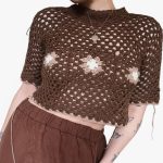Crochet Square Top With Sleeves Tutorial 2
