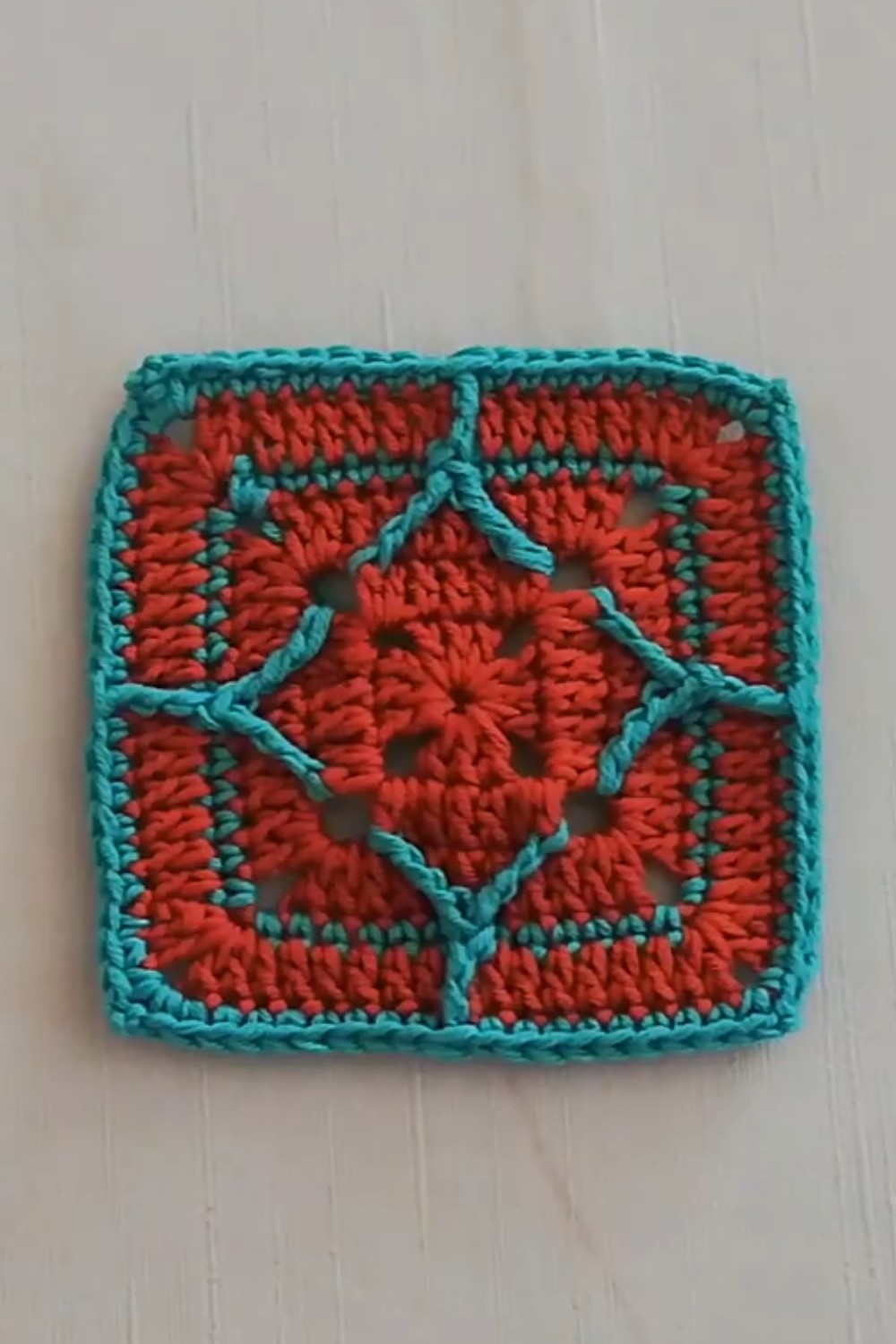Eco-Friendly Crochet Motif Pattern for Bright and Bold Looks