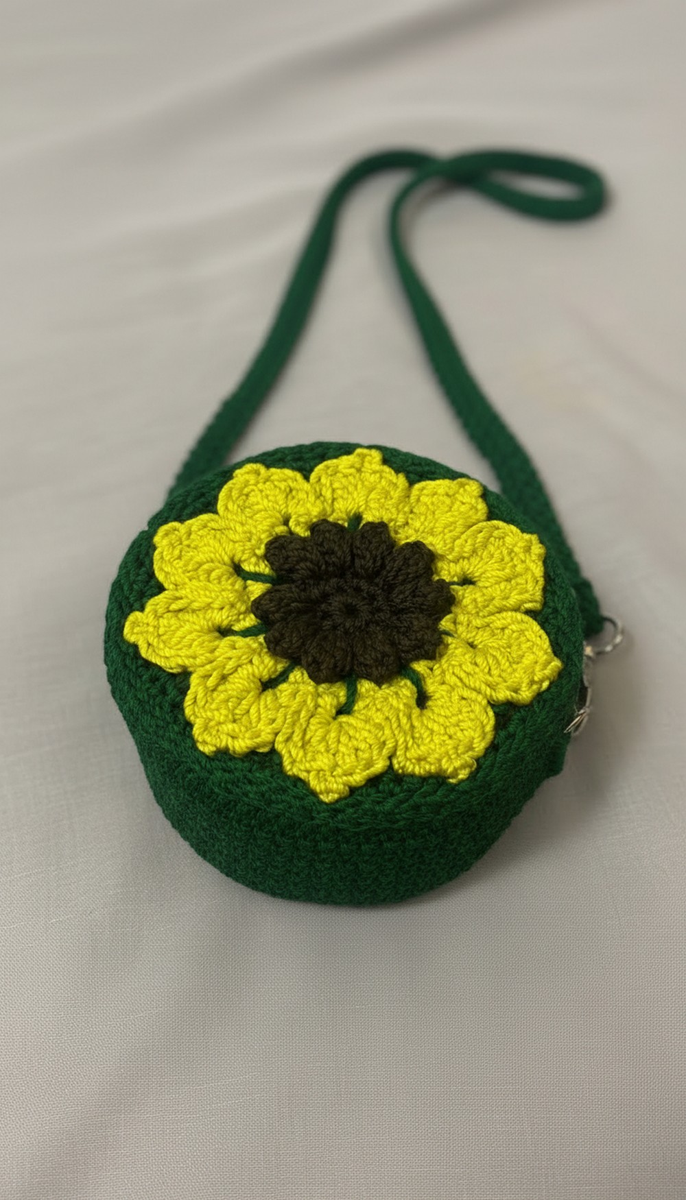 Crochet Sunflower Mini Bag Pattern 1