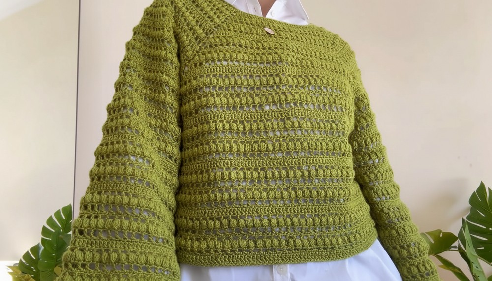 Crochet Sweater Havena Tutorial 1