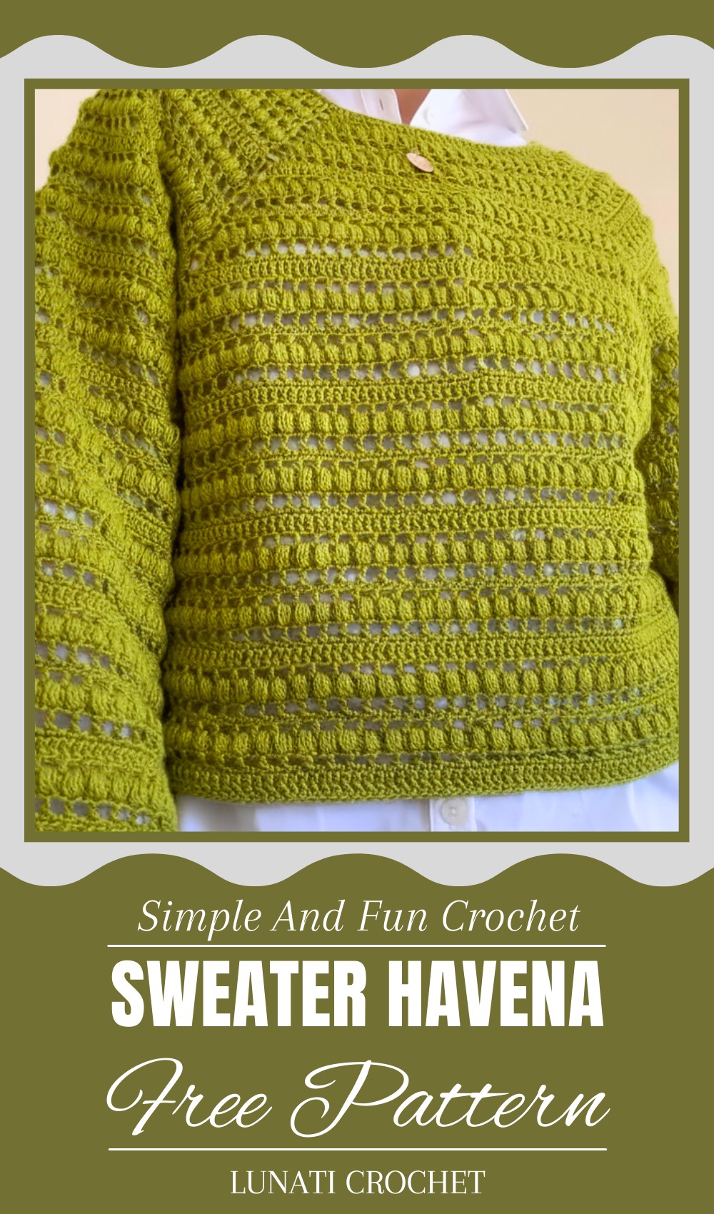Crochet Sweater Havena Tutorial