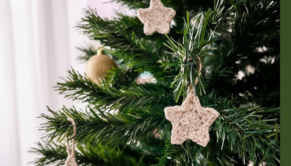 Crochet Tree Star Pattern 1