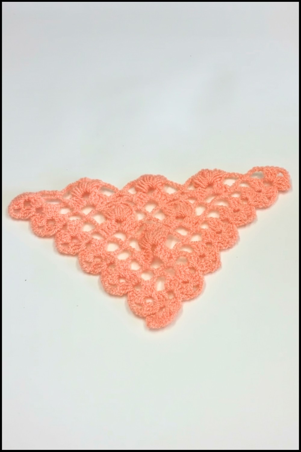 Crochet Triangle Shawl 3