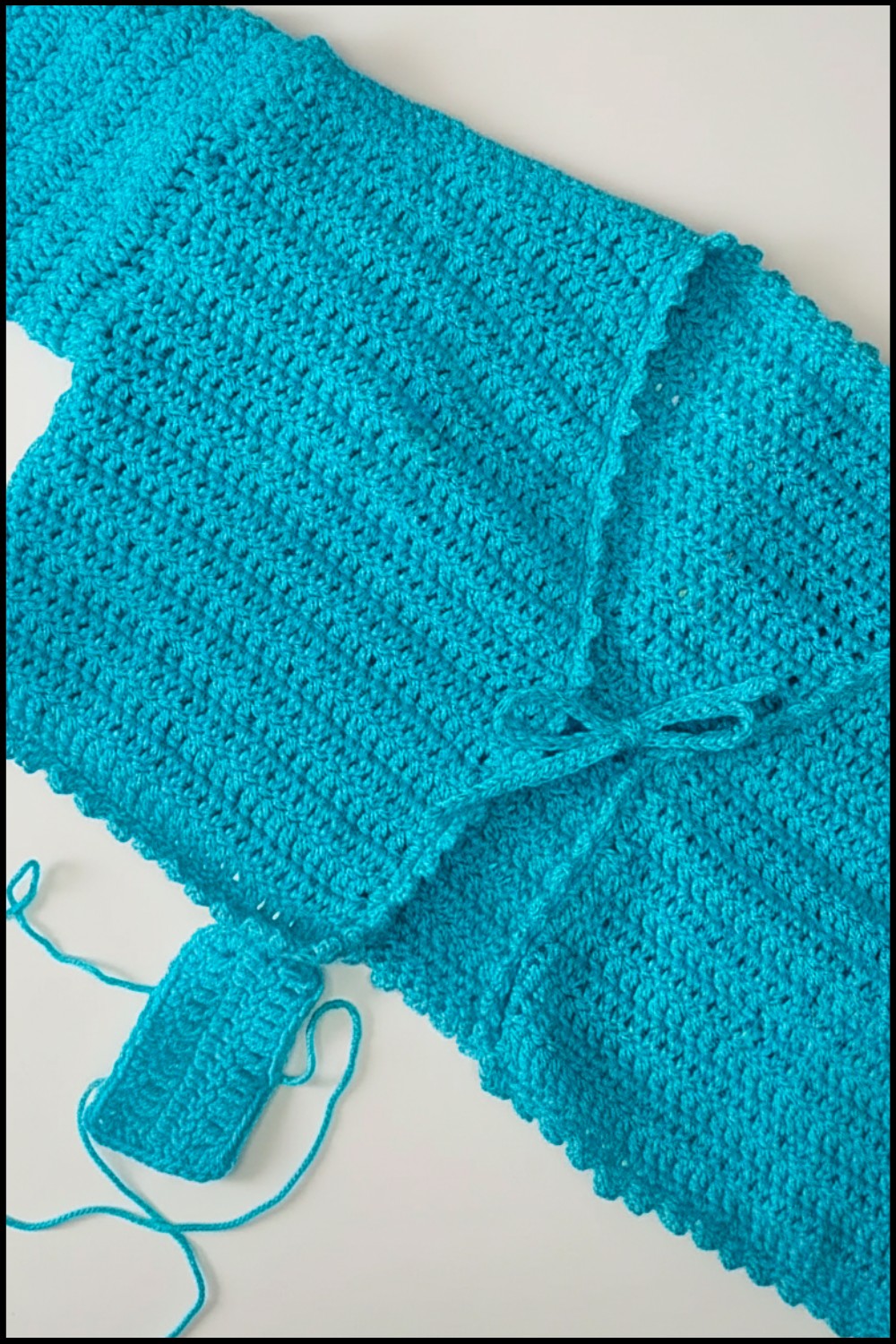Crochet Woven Cardigan Step By Step 1
