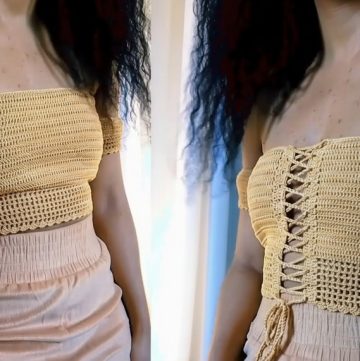 How to Crochet Gypsy Cropped Top Pattern for Attractive Looks