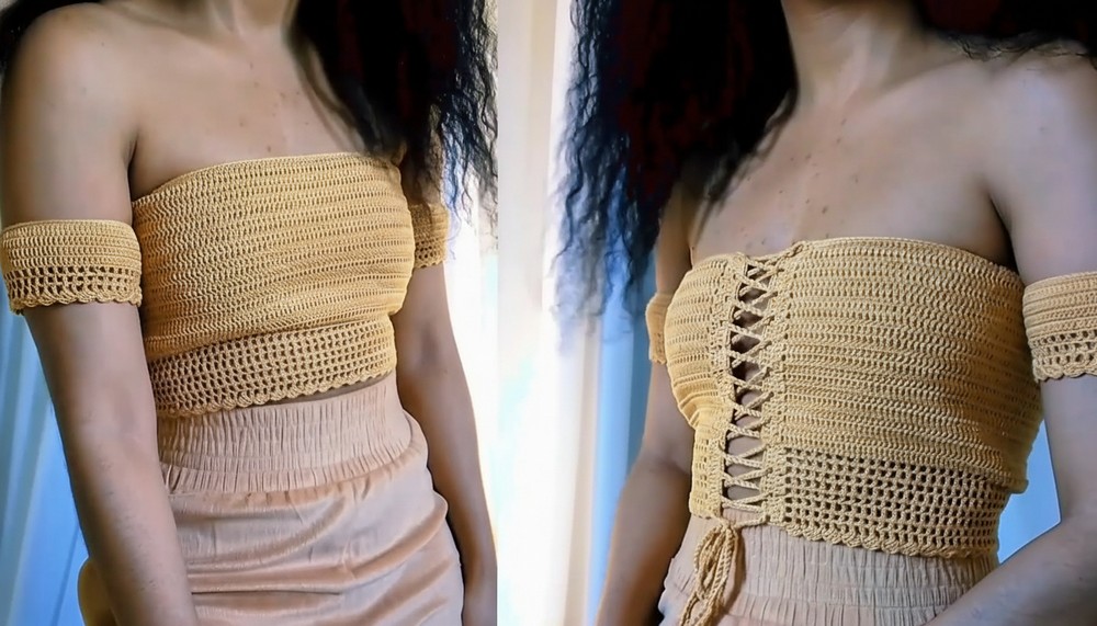 How to Crochet Gypsy Cropped Top Pattern for Attractive Looks
