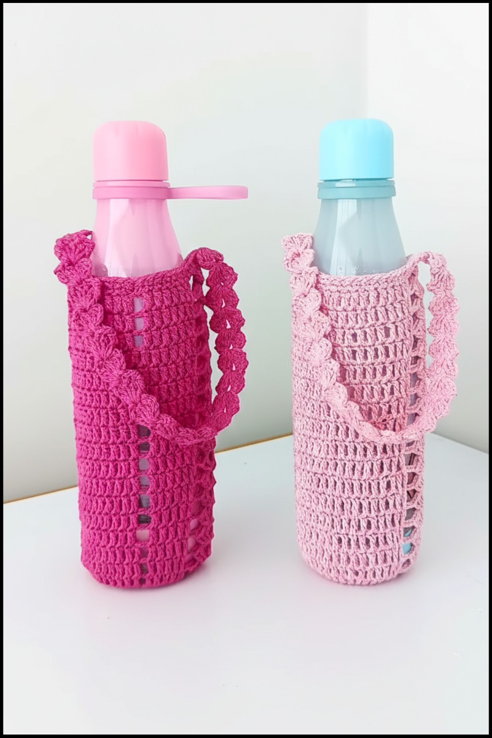 Easy And Quick Crochet Water Bottle Cover 2