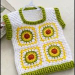 Easy Crochet Baby Sweater Pattern 1