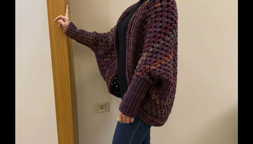Easy Crochet Cardigan Pattern 3