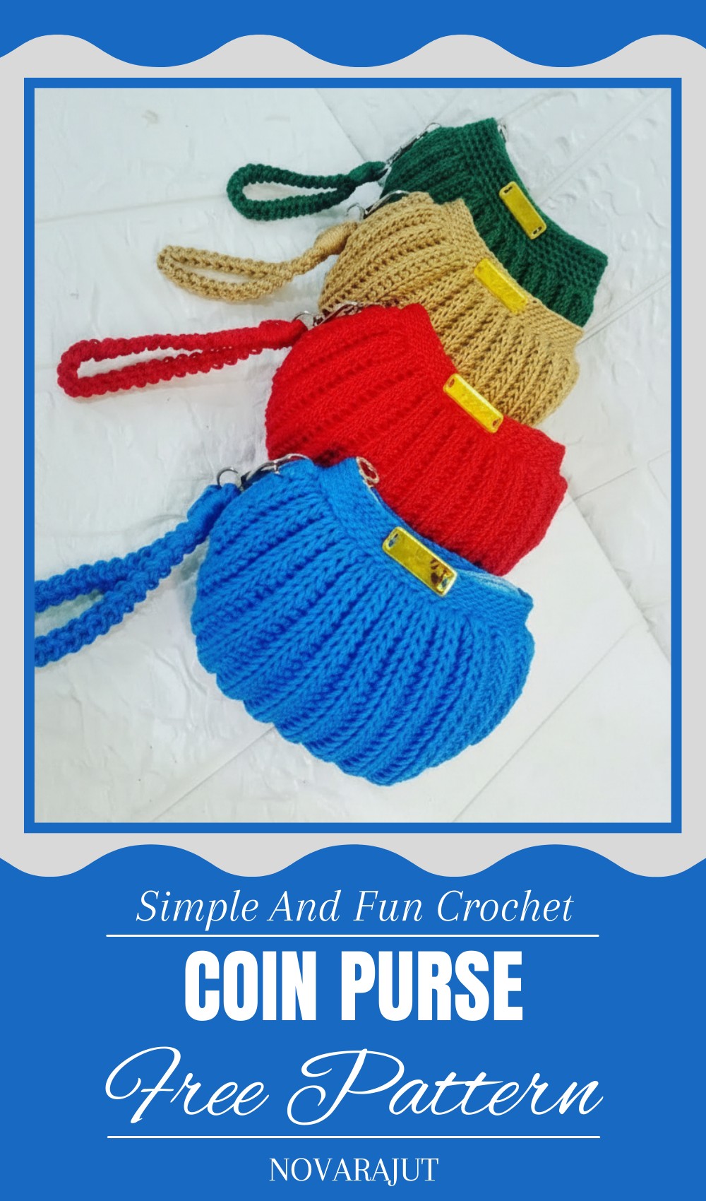 Easy Crochet Coin Purse Pattern