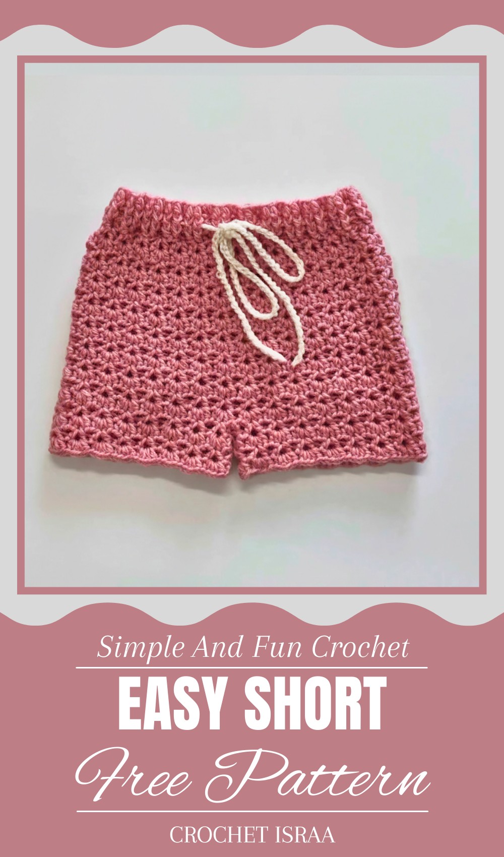 Easy Crochet Short Tutorial