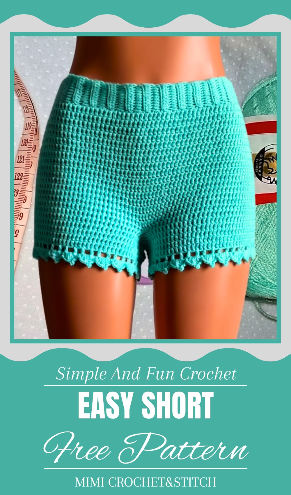 Easy Crochet Short Tutorial