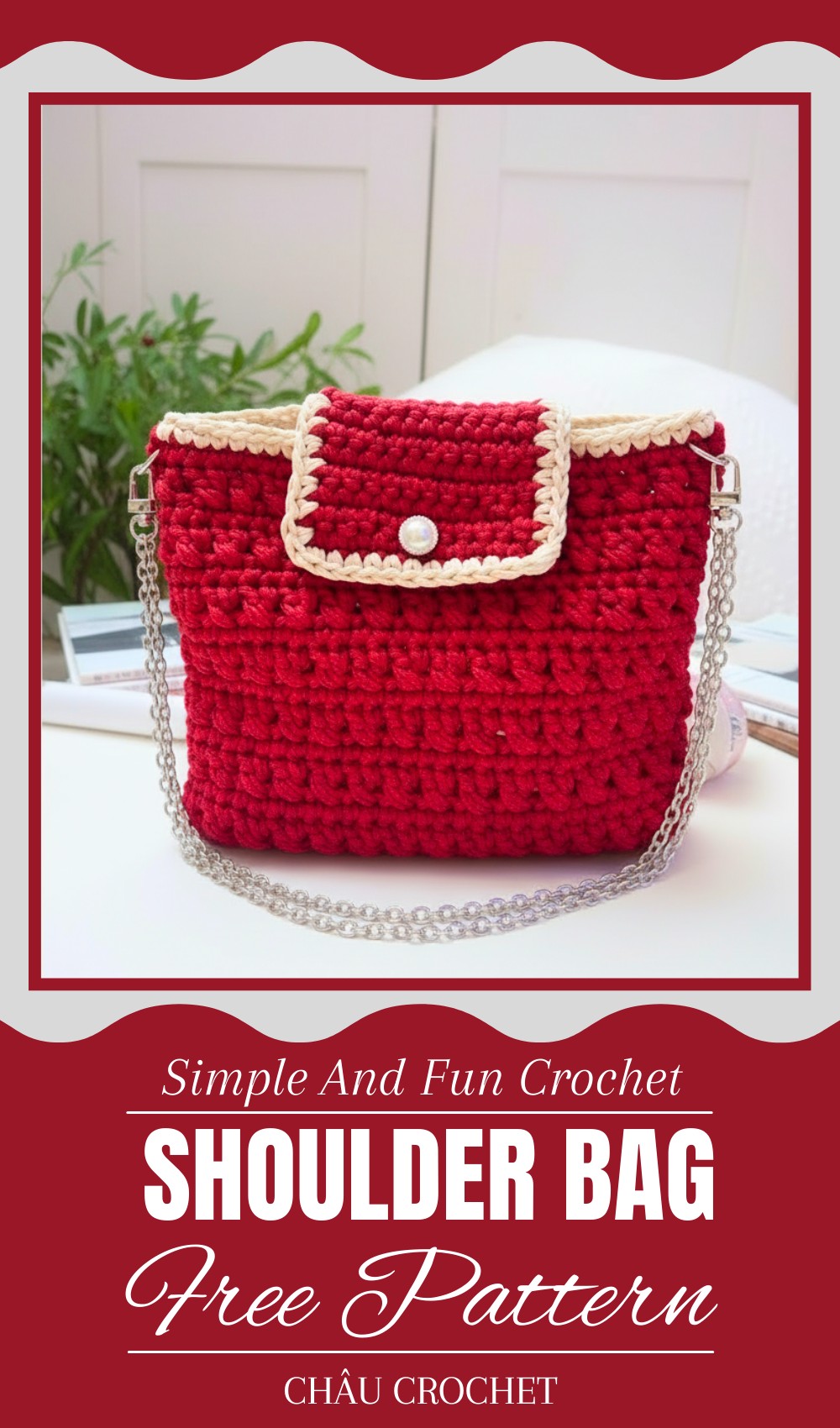 Easy Crochet Shoulder Bag Pattern