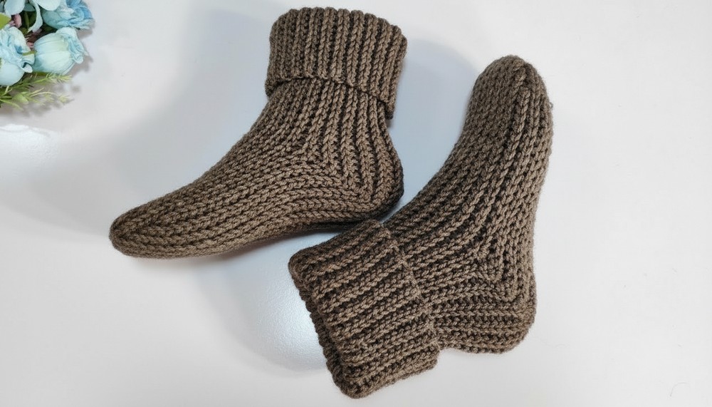 Easy Crochet Socks Free Pattern 2