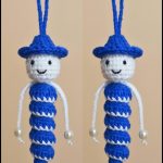 Easy Crochet Spiral Hanging Doll Tutorial 2